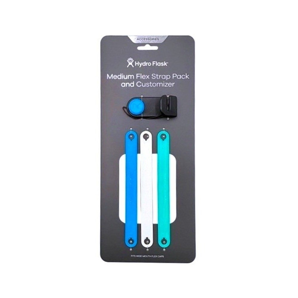 Hydro Flask Medium Flex Strap Pack & Customizer Wide Mouth Bottle Accessory